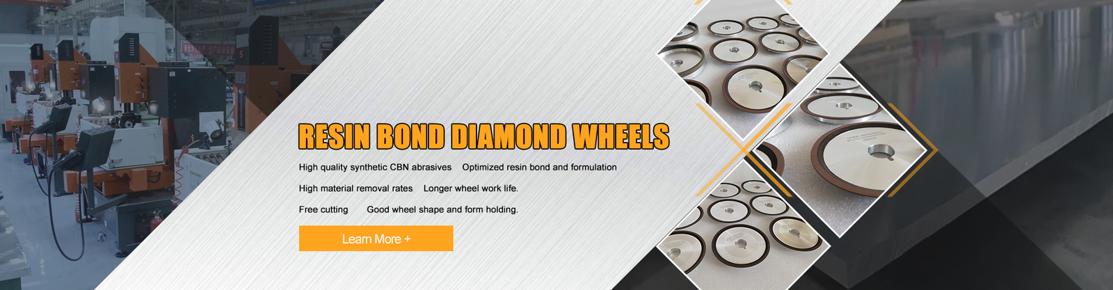 Enlace Diamond Wheels de la resina