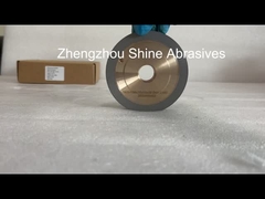 Arena cilíndrica de la muela abrasiva 100m/S 80-400# del CNC del ángulo de alivio