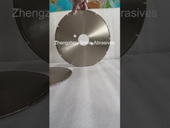 Muela diamantada electrochapada de 300 mm para rectificado y corte de hierro fundido