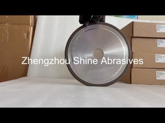 1F1 rueda de diamantes de unión de resina para la molienda o afilado de perfiles con radio de herramientas de carburo