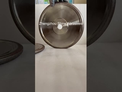 Rueda de esmerilado CBN de diamante electrochapado de 12” para hoja de sierra de cinta