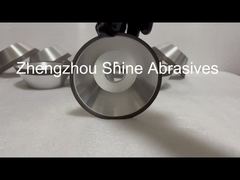 Muela de rectificado híbrida CBN y diamante 11V9 para el vaciado y el desbaste de ranuras