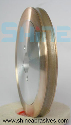 Enlace Diamond Grinding Wheel Round Edge del metal 8m m para el vidrio