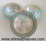 6a2 el tipo rueda de cerámica de la taza para afilar el cvd vitrificó las muelas abrasivas del diamante en enlace