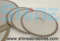 100 mm 1A1R Roda de corte de diamantes de resina para cuarzo de vidrio de carburo