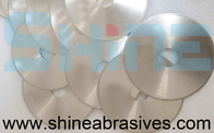 Disco de afilado de cuchilla de sierra de diamante electroplacado de doble lado en forma de triángulo para cerámica de mármol