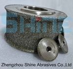 Profile de borde de las ruedas de diamante electroplacado de molienda de perfiles para el mármol