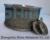Roda de molienda de bordes de forma especial de diamante electroplacado para granito de hormigón