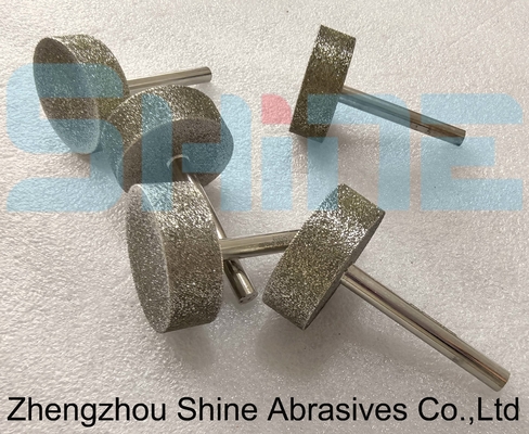 Cabeza de molienda OEM Aguja de molienda cilíndrica recubierta de diamante Burr de diamante