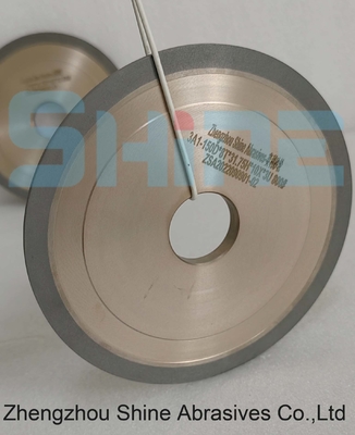 Ruedas CNC de flujo de diamantes para cortar aleaciones de carburo de tungsteno y cuarzo