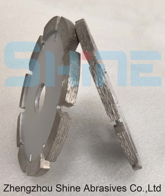 Disco de corte de diamante de 125 mm de hormigón de mortero con punto de corte de láser soldado con cuchillas de sierra