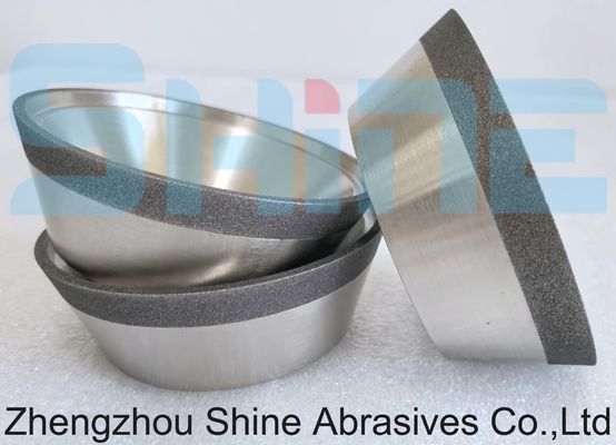 100 mm 11V9 Resina de Enlace CBN / Diamond Grinding Wheel para la molienda de herramientas CNC