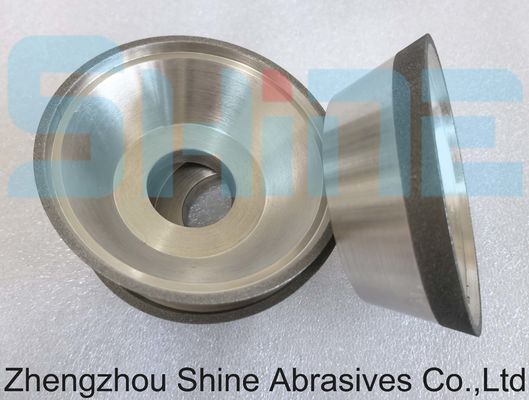100 mm 11V9 Resina de Enlace CBN / Diamond Grinding Wheel para la molienda de herramientas CNC