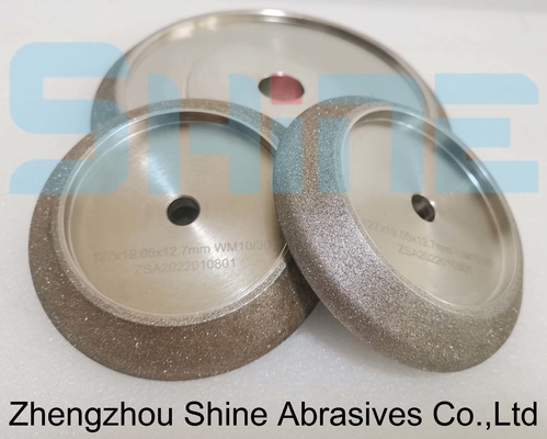 ODM CBN Molino de diamantes para afilar la hoja de la sierra de banda 127D x 22.2T