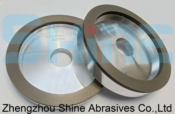 6A2 Metal Bond Diamond CBN Grinding Wheel para herramientas HSS de aleación de vidrio cerámico
