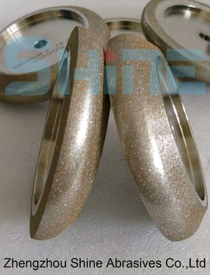 Ruedas de molienda de sierras de banda con electroplacado CBN para afilar sierras de banda