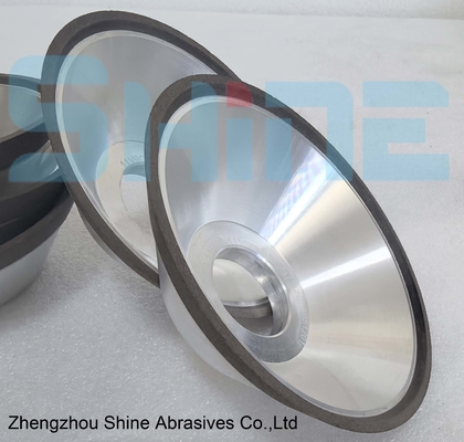 11V9 Forma de cuenco de resina enlace Diamante / CBN Grinding Wheel Acero inoxidable