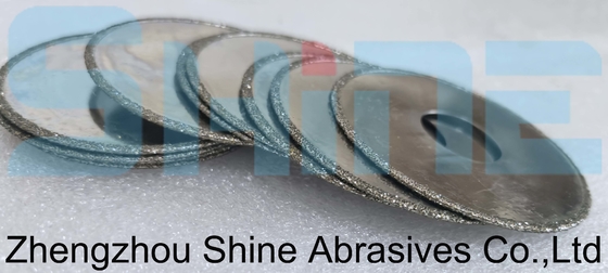 Disco de corte de diamante 1F1 de alta tolerancia de 60 mm para cortar plásticos reforzados