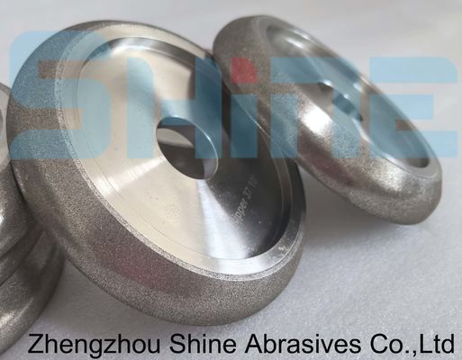 Ruedas de esmerilado de diamante CBN electrochapadas de 5" para hojas de sierra de cinta metálicas y solución de afilado duradera para herramientas de corte
