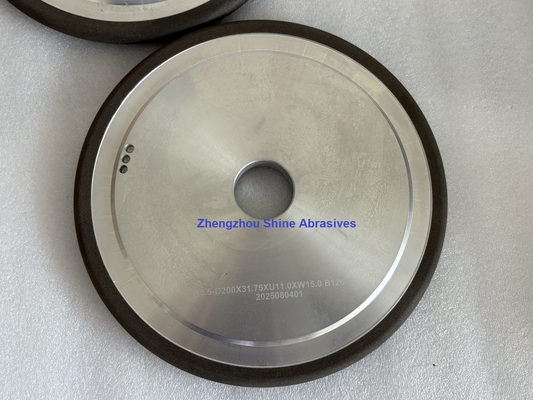 Muela de diamante de resina 1F1 para perfilado y rectificado de precisión de herramientas de carburo