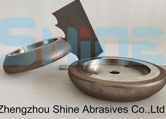 127x25.4x12.7mm rueda de afilado de CBN para sierras de banda espaciadora de 1 '