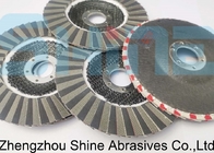 Disco y rueda de colgajo de diamante electroplacado para cerámicas de vidrio de piedra