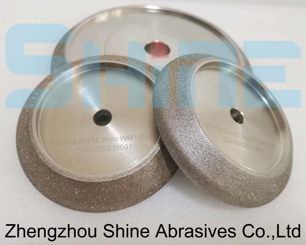 ODM CBN Molino de diamantes para afilar la hoja de la sierra de banda 127D x 22.2T