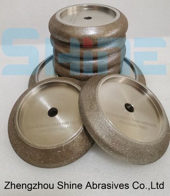 hojas de sierra de la banda que afilan la muela abrasiva electrochapada rueda de diamond/CBN para la amoladora de madera Bench de la sierra