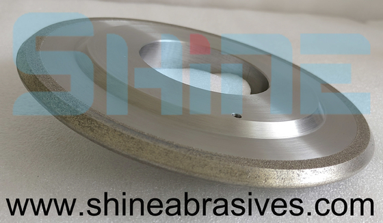 Brille el pulido del perfil del rollo de Diamond Wheels For Tungsten Carbide del enlace del metal de los abrasivos