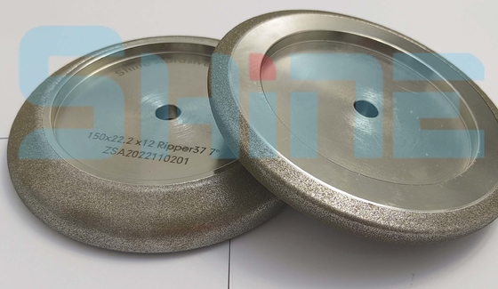 Rueda de molienda de diamante de alta porosidad CBN con máxima velocidad de giro 4000 para afilar el enlace de carburo