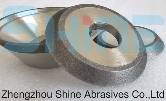 1V1Roda de molienda de diamantes electrofilada para molienda de hojas de sierra de acero de tungsteno