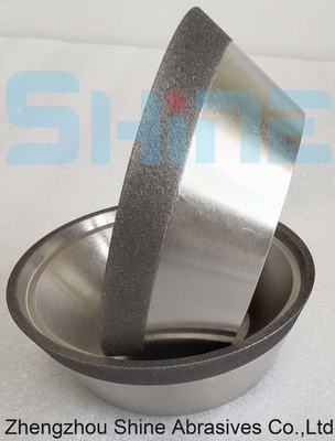 100 mm 11V9 Resina de Enlace CBN / Diamond Grinding Wheel para la molienda de herramientas CNC
