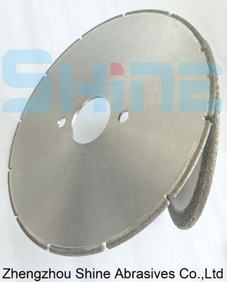 Muela diamantada electrochapada de 300 mm para rectificado y corte de hierro fundido