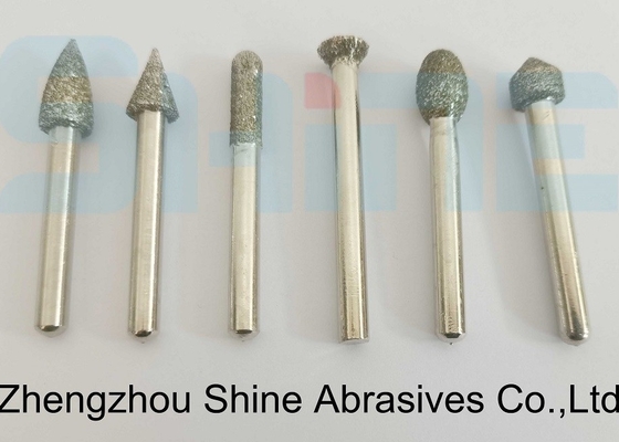 Cobre de hierro fundido gris y nodular Cbn Pinos de rectificación de 70 mm de longitud Abrasivos brillantes