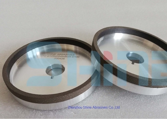 Rueda de la taza de diamantes de resina de unión 125 mm