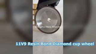 Rueda de diamante con unión de resina 11V9