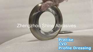 Ruedas de tocador rotativas de diamante CVD