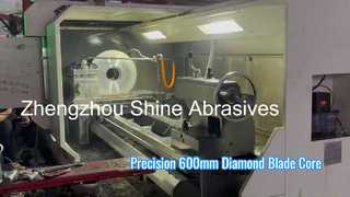 Fabricación de cuerpo de diamante de 600 mm.