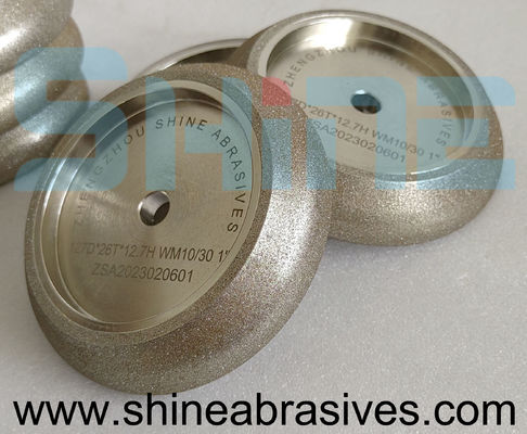 CBN de pulido que afila la amoladora Band Saw Blade Diamond Grinding Discs de la rueda 1A1