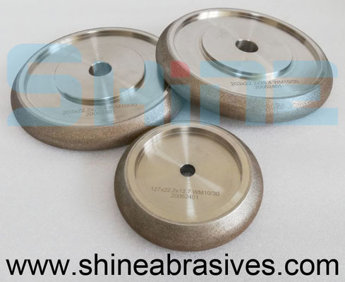 CBN de pulido que afila la amoladora Band Saw Blade Diamond Grinding Discs de la rueda 1A1