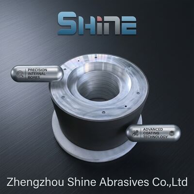 1A1 Enlace de resina Diamante de molienda sin centro CBN de molienda