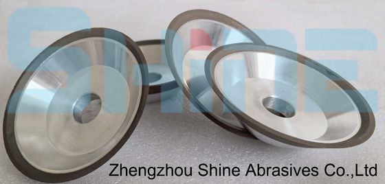 Cuchillo de diamantes de resina de unión de la rueda de molienda de la hoja para la molienda de la hoja de la madera
