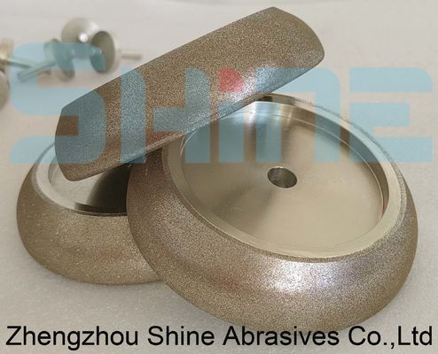 OEM electroplacado CBN Grinding Wheel para la sierra de banda Lamina de afilado de sierra de banda