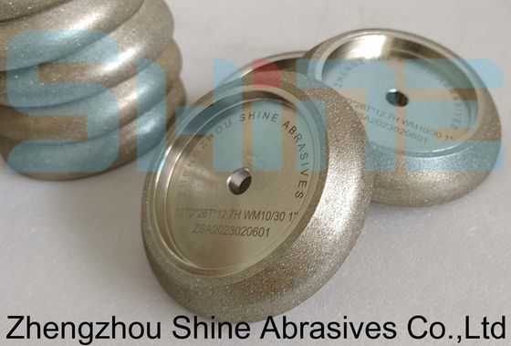 OEM rueda de molienda electroplacada CBN para la máquina de afilado automático de sierra de banda