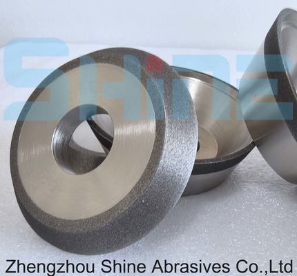 1V1Roda de molienda de diamantes electrofilada para molienda de hojas de sierra de acero de tungsteno
