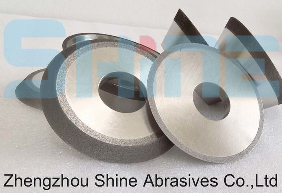 1V1Roda de molienda de diamantes electrofilada para molienda de hojas de sierra de acero de tungsteno