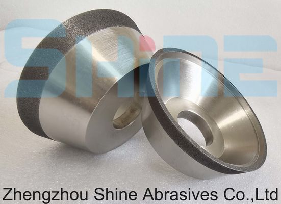 75mm 11V9 Resina de Enlace CBN / Diamond Grinding Wheel para la molienda de herramientas CNC