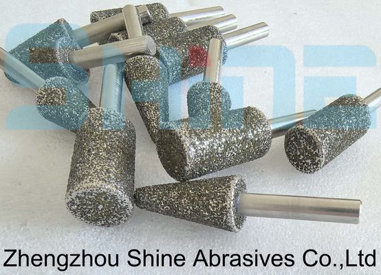 Mandrillas y ruedas de molienda de diamante / CBN electrolibradas para herramientas de carburo