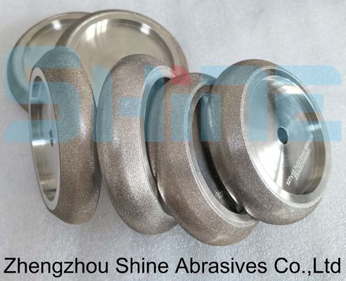 127.0 mm de electroplacado CBN Grinding Wheel para el afilado de la hoja de la sierra de banda 10/30