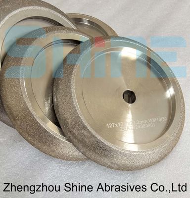 127.0 mm de electroplacado CBN Grinding Wheel para el afilado de la hoja de la sierra de banda 10/30